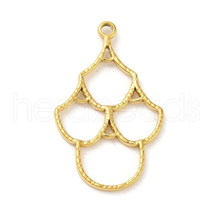 Ion Plating(IP) 304 Stainless Steel Pendants STAS-C104-05G-1
