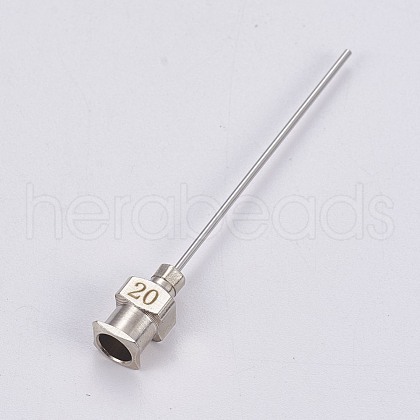 Stainless Steel Fluid Precision Blunt Needle Dispense Tips TOOL-WH0117-15C-1