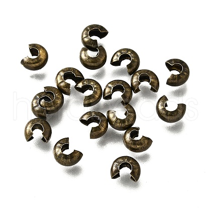 Brass Crimp Beads Covers EC266-NFAB-1