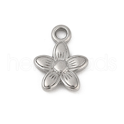304 Stainless Steel Pendants STAS-D366-07A-P-1