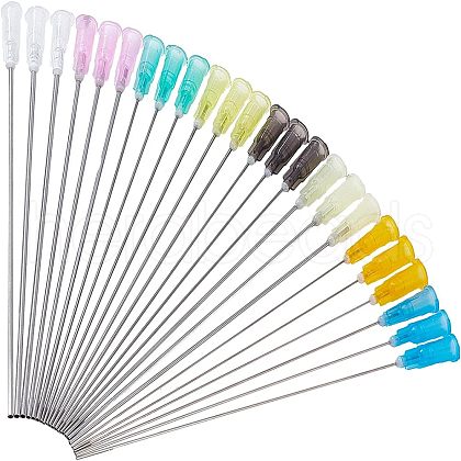 Plastic Fluid Precision Blunt Needle Dispense Tips TOOL-BC0005-62-1