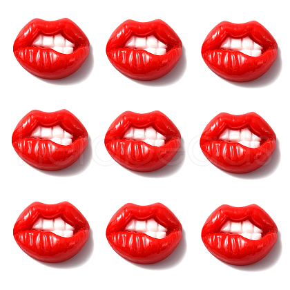 Opaque Cartoon Resin Cabochons RESI-CJC0020-14-1