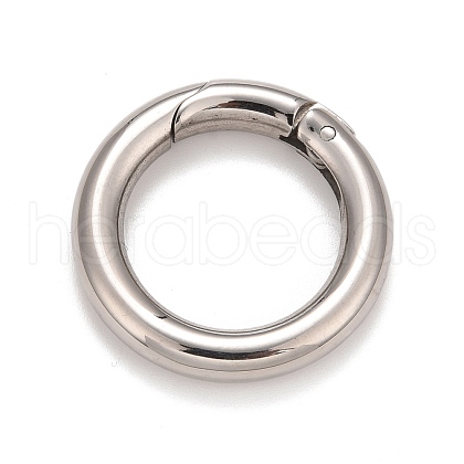 304 Stainless Steel Spring Gate Rings STAS-M296-01P-D-1