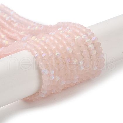 Imitation Jade Glass Beads Strands EGLA-YW0003-19A-19-1