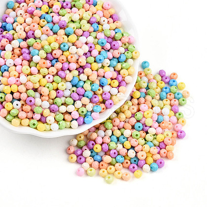 Opaque Colours Glass Seed Beads SEED-N007-19A-1