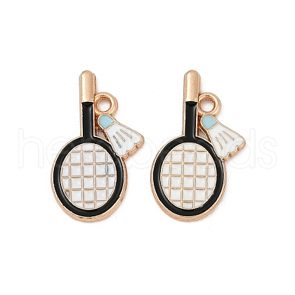 Alloy Enamel Pendants ENAM-V001-01E-KCG-1
