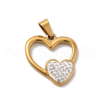 PVD Vacuum Plating 201 Stainless Steel Pendants STAS-K250-23-1