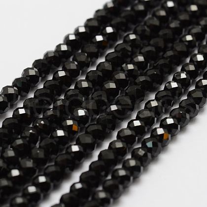 Natural Spinel Bead Strands G-P271-3mm-14-1