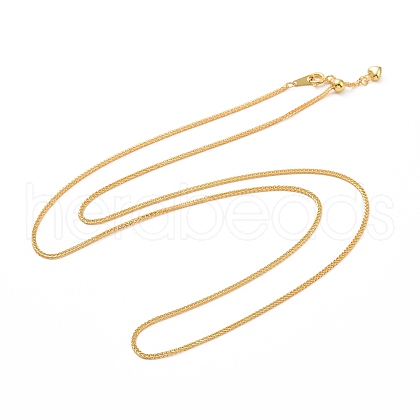 925 Sterling Silver Wheat Chains Necklace for Women STER-I021-02A-G-1