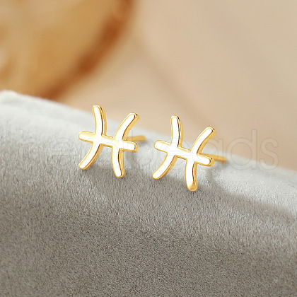 S925 Sterling Silver Stud Earrings WG164A3-24-1