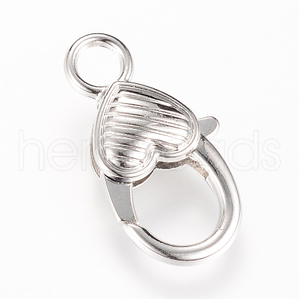 Alloy Lobster Claw Clasps X-KK-S305-02-1