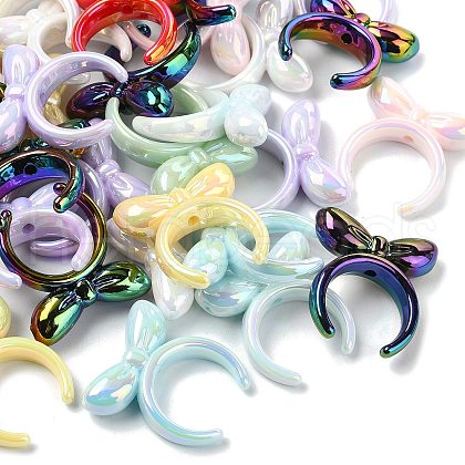 UV Plating Acrylic Beads MACR-CJC0004-28-1