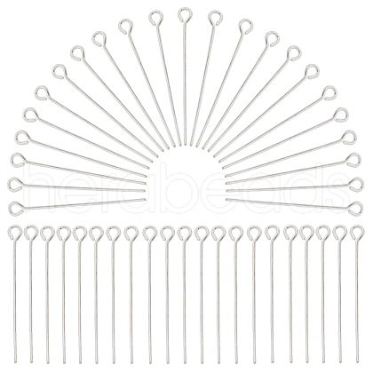 SOFPLATE 600Pcs Brass Eye Pin KK-SP0001-69B-S-1
