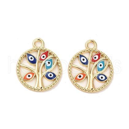Alloy Enamel Pendants ENAM-K069-39G-1