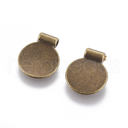 Alloy Stamping Blank Tag Charms Pendants PALLOY-A19547-AB-FF-1