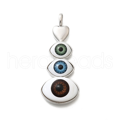 Rack Plating Brass Pendants KK-H510-01P-1