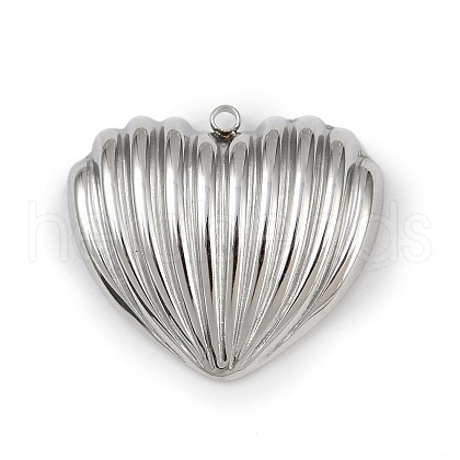 304 Stainless Steel Pendants STAS-B092-08A-P-1