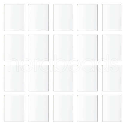 Square Acrylic Chassis Display Pedestals DIY-FG0005-55F-1
