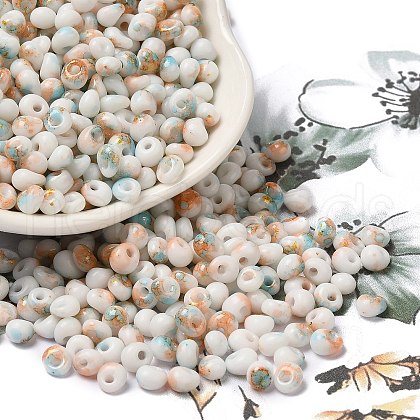 Baking Paint Glass Seed Beads X1-SEED-F006-01A-12-1