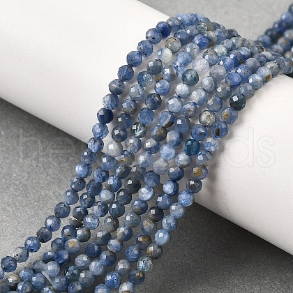 Natural Kyanite Beads Strands G-G259-D12-3mm-1