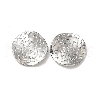 Non-Tarnish 304 Stainless Steel Pendants STAS-L020-014B-P-1