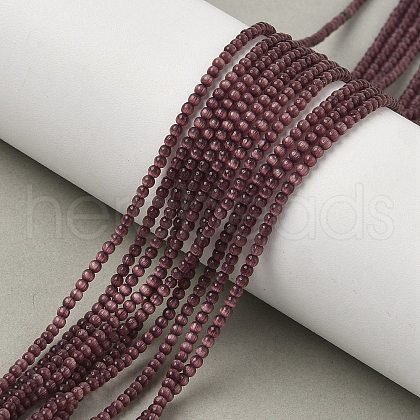 Cat Eye Beads Strands CE-C007-A09-2mm-1