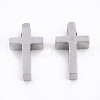 Tarnish Resistant 304 Stainless Steel Tiny Cross Charms STAS-T041-07-1