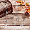 SUNNYCLUE 36pcs 6 style Tibetan Style Alloy Pendants FIND-SC0003-55-5