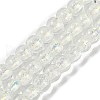 Handmade Foil Lampwork Beads Strands FOIL-K003-04K-1