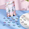 Unicraftale 40Pcs 304 Stainless Steel Charms STAS-UN0059-80RC-5