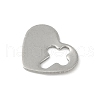 Non-Tarnish 201 Stainless Steel Charms STAS-C108-43P-2
