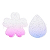 Acrylic with Glitter Powder Pendants OACR-B009-01D-2