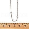 Brass Satellite Chains  Necklaces for Women NJEW-D302-27P-5