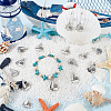 SUNNYCLUE 80pcs Alloy Pendants PALLOY-SC0004-34-4
