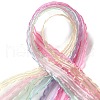 Polyester and Nylon Wavy Edged Ribbon Sets DIY-Z029-01F-3