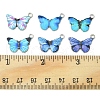 12Pcs 6 Colors Printed Alloy Pendants FIND-FS0001-29-7