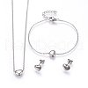 304 Stainless Steel Jewelry Sets X-SJEW-H144-23P-1