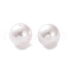 Plastic Imitation Pearl Beads FIND-M059-01C-08-2