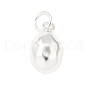 S925 Sterling Silver Pendants STER-Q006-02S-1