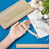 11M Polyester Curtain Lace Trimmer Ribbon OCOR-WH0082-33B-3