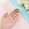   100Pcs 2 Styles Brass Beads KK-PH0010-87-3