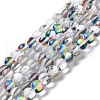 Synthetic Moonstone Beads Strands G-E573-02C-21-2