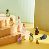   8Pcs 8 Colors Miniature Glass Bottles GLAA-PH0002-58-5