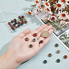 Natural Indian Agate European Beads G-NB0001-68-3