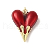 Rack Plating Brass Pendants X-KK-S366-06G-02-1