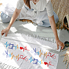 Plastic Drawing Painting Stencils Templates DIY-WH0396-586-7