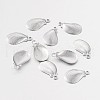 Shell 316 Surgical Stainless Steel Filigree Charms STAS-M258-13-1