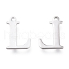 Tarnish Resistant 304 Stainless Steel Charms STAS-H112-L-P-2