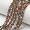 Electroplate Glass Beads Strands EGLA-A034-T3mm-J17-1