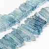 Natural Quartz Crystal Beads Strands G-F462-07A-1